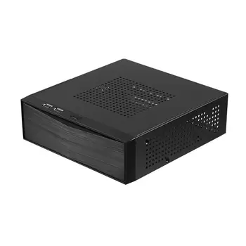 FH05 Gazda Mini-ITX Birou Calculator Acasă Caz USB2.0 Metal Desktop PC Șasiu L4MD