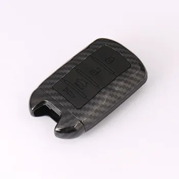 Fibra de Carbon ABS cheie de Masina acoperi caz Titularul cheie Pentru KIA K9 Cadenza K7 3/4 buton Inteligent de la Distanță Cheie cazul geanta