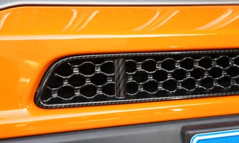 Fibra de Carbon ABS Fata Grila Plasă de Insecte Net Acoperire Pentru Jeep Renegade 2019+