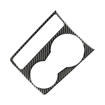 Fibra de Carbon Cana de Apa Titularul panoul de Benzi Tapiterie interior Auto 3D Autocolant Pentru Audi A4 B8 A5 2009-2016 Styling Auto Accesorii