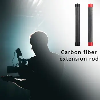 Fibra de Carbon Extensia Monopied Pole Tijă Extensibilă Stick pentru DJI pentru MOZA pentru Feiyu V2 pentru Zhiyun G5 pentru SPG Gimbal 35cm