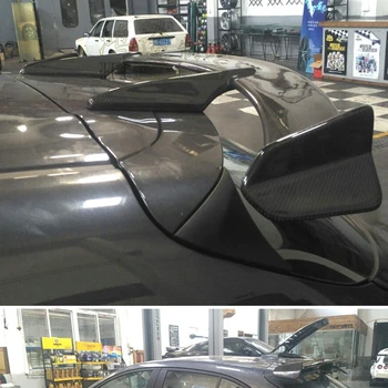 Fibra de Carbon Exterior Spoiler Spate Coada Portbagaj Boot Aripa Decor de Styling Auto Pentru Mazda 3 CX-3 Axela Hatchback-2017
