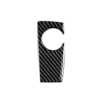 Fibra de Carbon Gear Panoul de Jos Acoperire Cadru Trim Autocolant pentru BMW F07 F10 F25 F26 2009-2016 Decoratiuni Interioare Accesorii Auto