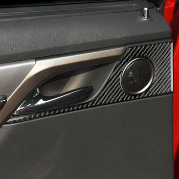 Fibra de Carbon Mașină Mânerului Portierei din Spate Capacul Panoului Ornamental Decor Autocolante Cadru Pentru Lexus RX300 270 200T 450H 2016-2019 Piese de Interior