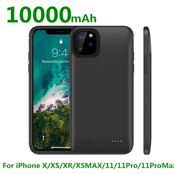 Fierbinte 10000mah Power bank Pentru iPhone X XR XS MAX cazul Încărcător de Baterie Caz Pentru iPhone xs max xr x Power Bank Caz de Încărcare