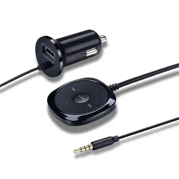 Fierbinte Bluetooth Car Kit Handsfree Speaker Bluetooth Aux MP3 Player cu 5V 2.1 a USB Masina Încărcător pentru iPhone Mobile Smartphone