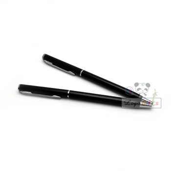 Fierbinte de promovare roller pen buzunar scris stilou de Argint Și de Aur Clip Roller cerneală neagră sau albastră cerneală transport gratuit 3pcs/lot