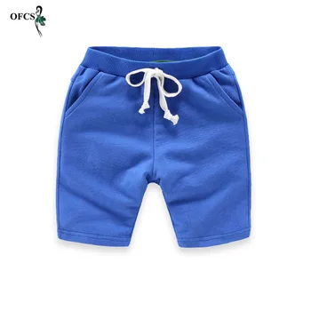 Fierbinte de Vânzare Solid 8 Culori pentru Copii Pantaloni pentru Copii Pantaloni pentru Copii Pentru Băieți Și Fete Plajă de Vară pantaloni Scurți Largi cu Amănuntul, dimensiune 80-150cm