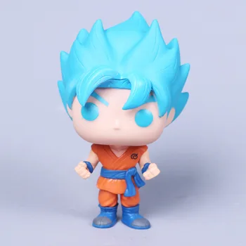 FIERBINTE Dragon Ball Jucărie Son Goku Figura de Acțiune Anime Super Vegeta Model de Papusa Pvc de Colectare de Jucării Pentru Copii Cadouri de Craciun