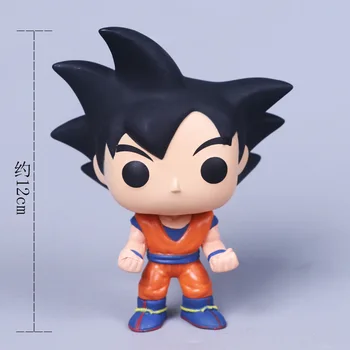 FIERBINTE Dragon Ball Jucărie Son Goku Figura de Acțiune Anime Super Vegeta Model de Papusa Pvc de Colectare de Jucării Pentru Copii Cadouri de Craciun