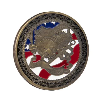 Fierbinte Monede US Navy Chiefs Puterea Pozitivă a Conducerii American Eagle Marina Moneda Militare de Suveniruri American Monede