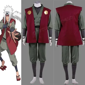 Fierbinte Naruto Jiraiya Bentita Anime Cosplay Costum Accesorii Barbati Adulti Băiat Pălării Negre Ninja Capul Centura Cool Cadou Amuzant Elemente De Recuzită