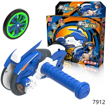 Fierbinte se Frământa titirez Magic Gyro Motocicleta Război Plimbare Ciclon Atac Volan de Jucărie Infinity lansa Spinner Fată Băiat copil Cadou