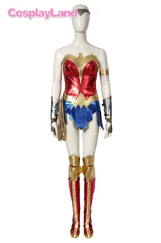 Film Cosplay Wonder Woman 1984 WW84 Cosplay Costum Diana Prince Carnaval Costum de Halloween pentru Adulti Femei super-Erou Costum Pantofi