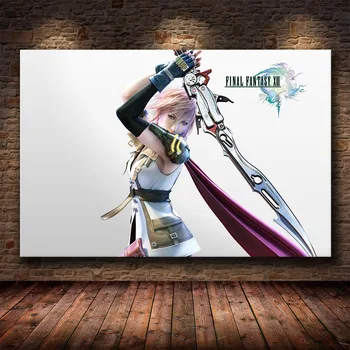 Final Fantasy Joc Poster Desene animate Poster cu Imagini de Desene animate opera de Arta Tablouri Canvas Arta de Perete pentru Decor Acasă Cuadros Poster