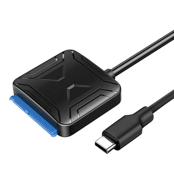 Fir Adaptor cu Fir Converti Cabluri USB 3.1 Type C la 2.5 3.5 SATA III Hard Disk Cablu pentru Transfer de Date 17 inch