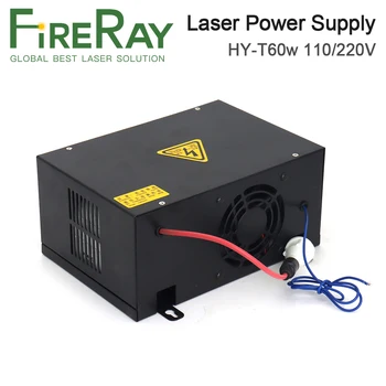 FireRay 60W Laser CO2 de Alimentare pentru emisiile de CO2 pentru Gravare cu Laser Masina de debitat HY-T60 Serie cu Garanție de Lungă
