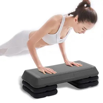 Fitness Aerobic Pas 3 nivel Reglabil Non-alunecare de Cardio, Yoga Pedala pas cu pas sală de Gimnastică Antrenament Exercițiu de Fitness Aerobic Pas Echipamente