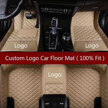Flash mat Logo-ul auto covorase pentru o creștere inteligentă toate modelele de fortwo forfour forjeremy auto-styling Personalizat auto covorașe covor de acoperire
