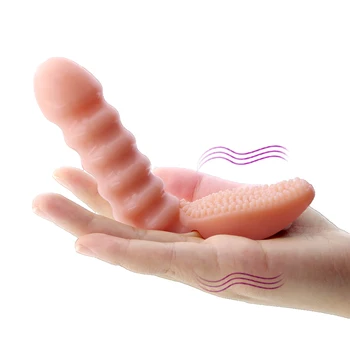 Flexibil Vibrator Deget, Vibrator Vaginal Erotice jucarii sexuale pentru Femei cu Clitorisul cu degetul Masaj Vibrator punctul G Adult sex produsele