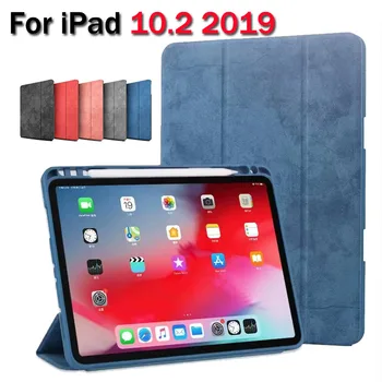 Flip Coque Pentru iPad 10.2 2019 Caz A2200 A2233 A2198 Creion din Piele PU rezistent la Șocuri Sta Funda Pentru iPad 10.2 2019 Acoperi