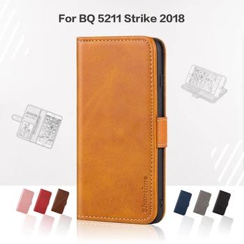 Flip Cover Pentru BQ 5211 Grevă 2018 Caz de Afaceri din Piele de Lux Cu Magnet Portofel Caz Pentru BQ 5211 Grevă 2018 Acoperire Telefon