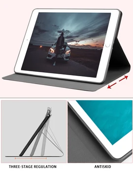Flip din Piele Adevărată Tabletă Caz Pentru Apple iPad Air3 Pro 10.5 inch Kickstand Smart Cover Coque ipad Air 3 Pro 10.5 Cazuri Fundas