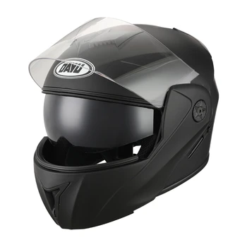 Flip Up de Curse Motocross Căști Modulare Dual Lens Carbon Helf Casca Motocicleta Fata Complet Conducerea în condiții de Siguranță Cascos Para Moto dual vizor