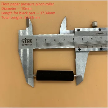 Flora hârtie de presiune pinch roller pentru Flora LJ2308K LJ320K LJ520P LJ320P LJ3208P Spectra Polaris 512 pinch roller roată de 44.5 mm