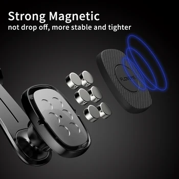 FLOVEME Suport Magnetic pentru Telefon în Mașină Magnet Pliabil Suport pentru Telefonul Mobil, Stand pentru iPhone Samsung tabloul de Bord Masina Mount Titularului