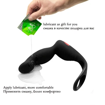 FLXUR 10 Viteze Anal Plug Vibrator de Control de la Distanță Masaj de Prostata Penisului, intarzierea Ejacularii Jucărie Sexuală pentru Bărbați Orgasm USB Reîncărcabilă