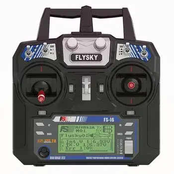 FLYSKY FS-i6 transmițător i6 cu iA6 iA6B receptor rezistent la apa 2.4 G 6-canal RC radio sistem de control pentru avioane RC heli drone