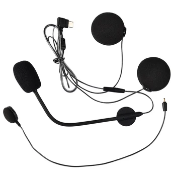Fodsports M1-S Plus Interfon setul cu Cască Căști cu Microfon pentru M1-S Plus Casca Motocicleta cu Cască Bluetooth Intercom