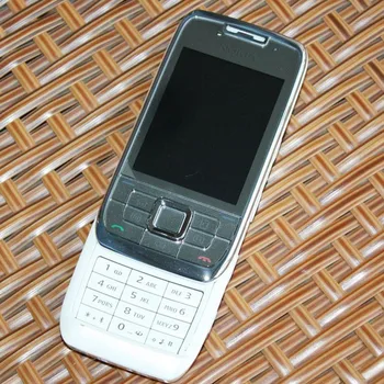 Folosit Deblocat Nokia E66 Telefon Slider Original E66 GSM, WIFI, Bluetooth, Camera 3.15 MP 2G 3G Telefoane mobile de Transport Gratuit