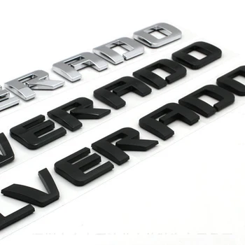 Folosit pentru SILVERADO ABS Scrisoare Decor Sticker Portbagaj Corpul Exterior Decor Sticker Potrivit pentru Chevrolet