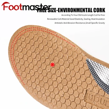 FootMaster Respirabil Branț Ortopedice Cowskin Branț Pentru A Calma Picioarele Plate Tălpi Suport Arc Tampon Pantof Unisex Branț