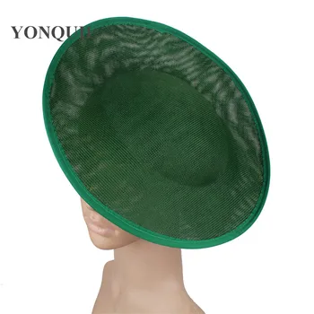 Forma rotunda Imitație Sinamay 30CM Palarioare Bază de Nunta Femei DIY Accesorii de Par Petrecere Derby Chapeau Capac Ocazie Pălării