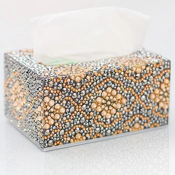 Formă specială de Diamant pictura DIY rola de țesut cutie depozitare cutie de bijuterii cutie de desene animate de Animale de diamant pentru Copii cross stitch cadou