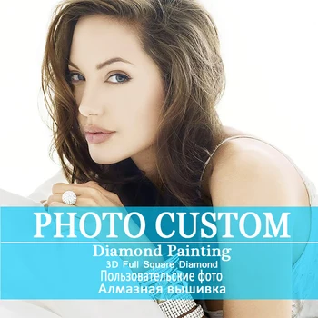 Foto Personalizat! Diamant Pictura 5d Diy Mozaic Plin Pătrat Rotund Burghiu Mijloc De Stras Daimond Broderie Imagini de Vânzare