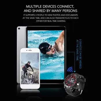 FOX11 Mini Smart Watch Cam Sport Ourdoor Acțiune Ceas WIFI Wireless de Înaltă Definiție Recorder Mașină de Lumină LED 32G/64G/128G