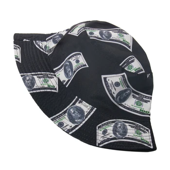 FOXMOTHER Noi Punk în aer liber Casquette Negru Model de Dolari Găleată Pălării Pescar Cap Mens Hip Hop Gorras