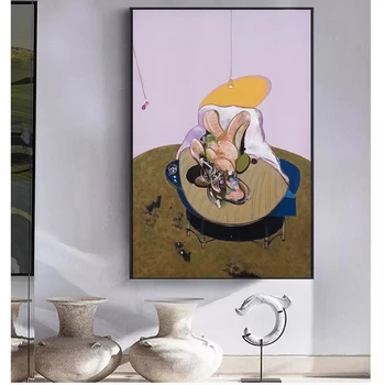 Francis Bacon, Celebrul Artist Abstract Coridă Panza Pictura de Postere și de Imprimare pentru Camera de zi de Perete Decor Art Decor
