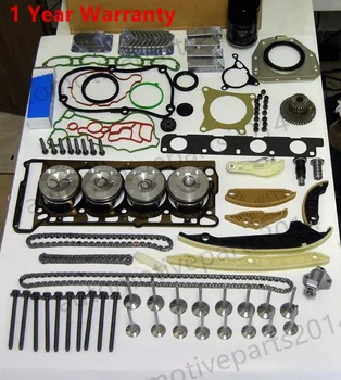 Free DHL Originale OEM Set Motor Kit de Reparare kit complet Pentru VW Audi Piston 2,0 1.8 TFSI BYT, BZB, TAXI, CDA, CDH, CDAA, CDHB