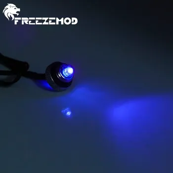 FREEZEMOD 12V LED Plug Montarea Rezervorului de Iluminat Rezervor de Apă de Etanșare de Blocare End Pentru Apă de Răcire de Amenajare a teritoriului Conexiune MOD PC