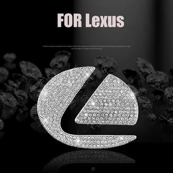 Frumoasa Masina de Styling, Accesorii Pentru Lexus es es200 es300 nx nx200 Volan Masina Logo Emblema Diamant Autocolante Decorare