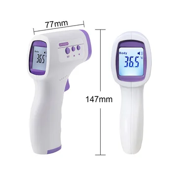 Frunte Non-contact cu Infrarosu Termometrul corp ABS pentru Adulți și Copii cu Display Lcd Digital cu Laser Instrument de Temperatură