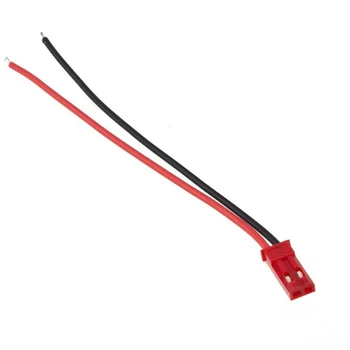 FS Fierbinte 50 de Perechi de 10cm JST Conector Mufă Cablu de sex Masculin+Feminin pentru RC Baterie Transport Gratuit