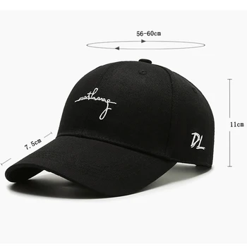 FS Moda coreeană Palaria Pentru Femei, Bărbați Hip Hop Șapcă de Baseball Cu Scrisoare Broderie Sepci Snapback Trendy Galben Streetwear Tata Pălărie