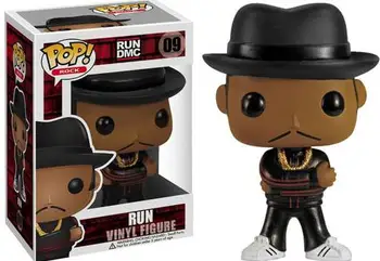 Funko Pop TUPAC SHAKUR #19 RUN DMC #09 #10 JAM MASTER JAY #11 Vinil Figura de Acțiune Jucărie de Păpuși Rap Star Model de Colecție Cadou Jucarii
