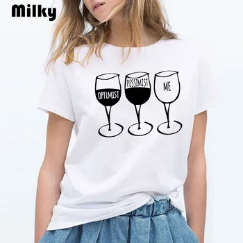 Funny T-shirt Pocalul Tipărite Noua Moda Femei Tricou Manșon Scurt, O-neck Alb Casual Tricou Streetwear Femeie Haine